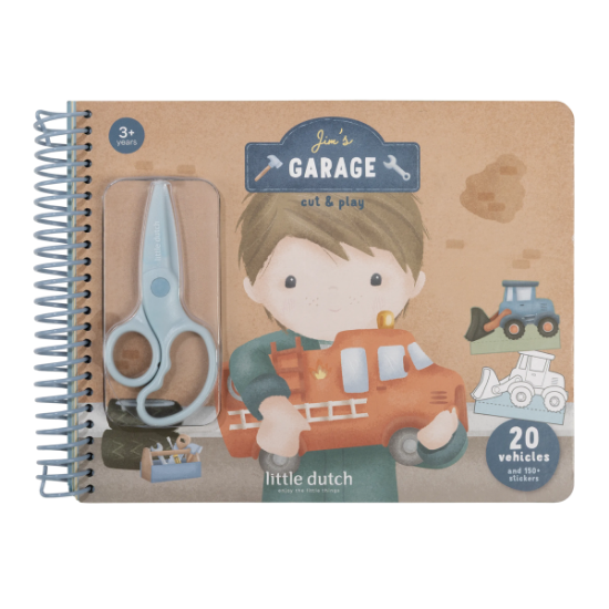 Slika Knjiga sa škarama Jim & Friends - Little Dutch