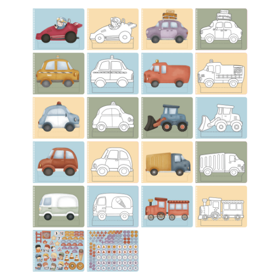 Slika Knjiga sa škarama Jim & Friends - Little Dutch