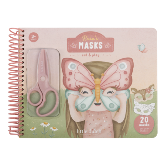 Slika Knjiga sa škarama Rosa & Friends - Little Dutch