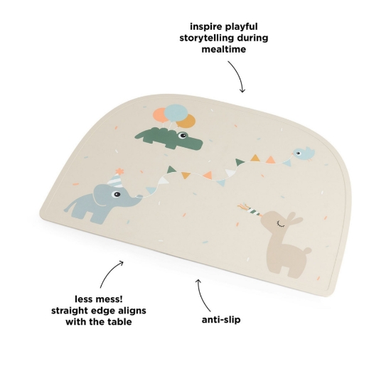 Slika Silikonska podloga za jelo - CelebrationSand