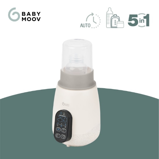 Slika NutriSmart+ 5u1 pametni grijač i sterilizator bočica i hrane za bebe - Mineral Beige BabyMoov 