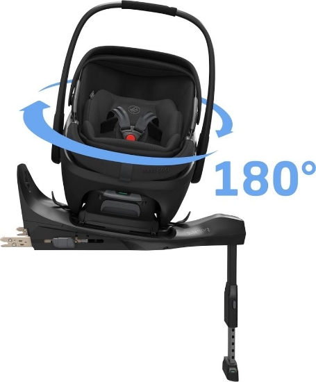 Slika Autosjedalica Coral Slide Pro, Grupa 0+ (0-13 kg) (40-87 cm) - Onyx Black Maxi-Cosi 