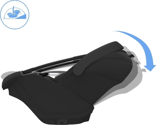 Slika Autosjedalica Coral Slide Pro, Grupa 0+ (0-13 kg) (40-87 cm) - Onyx Black Maxi-Cosi 