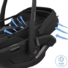 Slika Autosjedalica Coral Slide Pro, Grupa 0+ (0-13 kg) (40-87 cm) - Onyx Black Maxi-Cosi 