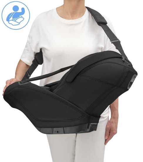 Slika Autosjedalica Coral Slide Pro, Grupa 0+ (0-13 kg) (40-87 cm) - Onyx Black Maxi-Cosi 