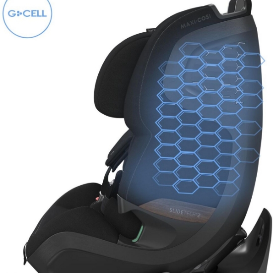 Slika Autosjedalica Pearl XL Slide Pro, Grupa 1, 2, 3 (9-36 kg) (61-150 cm) - Authentic Black Maxi-Cosi 