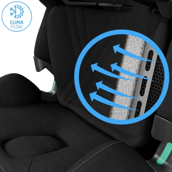 Slika Autosjedalica Pearl XL Slide Pro, Grupa 1, 2, 3 (9-36 kg) (61-150 cm) - Authentic Black Maxi-Cosi 