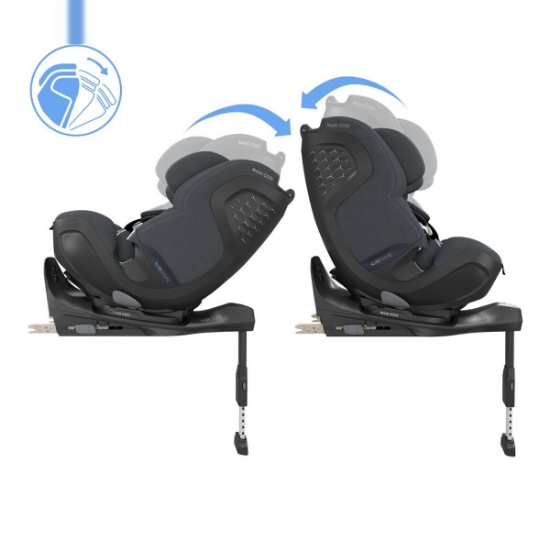 Slika Autosjedalica Pearl XL Slide Pro, Grupa 1, 2, 3 (9-36 kg) (61-150 cm) -  Authentic Graphite Maxi-Cosi