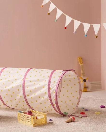 Slika Tunel za igranje, Dot pink Kid's concept - 