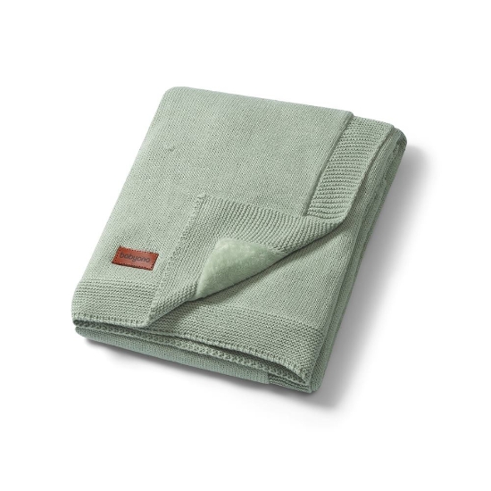 Slika Pamučna dekica obostrana 75x100 cm, mint BabyOno 