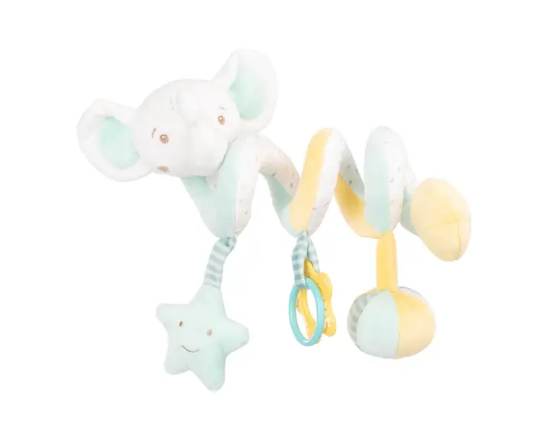 Slika Horizontalna spiralna igračka Elephant Time - Kikka Boo