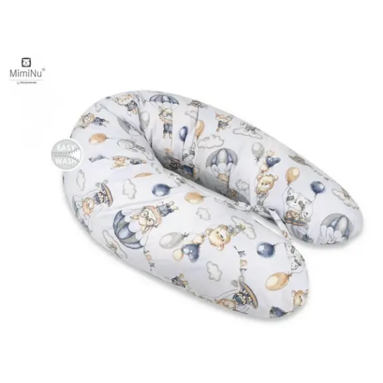 Slika Jastuk za hranjenje beba Balon Plavi - MimiNu