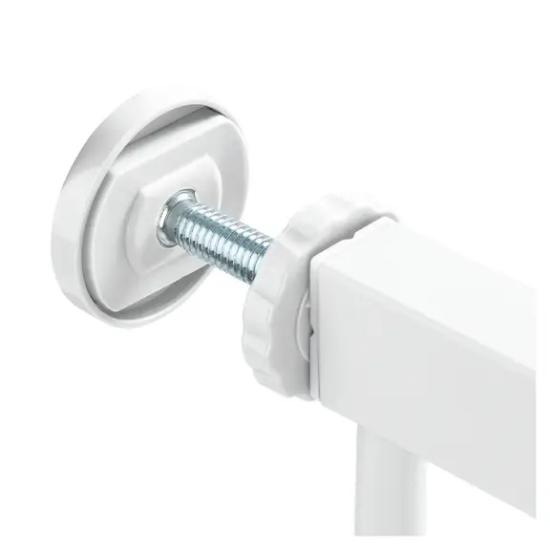 Slika Zaštitna ograda za vrata i stepenice Open N Stop 2 Set + 21 cm – bijela - Hauck