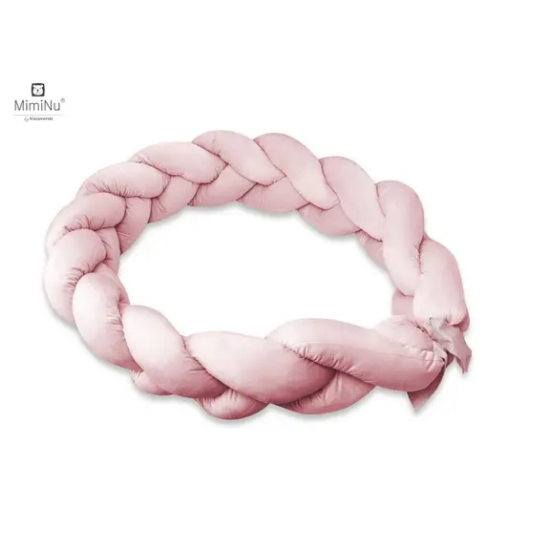 Slika Ogradica/pletenica Velvet 220 cm - malina MimiNu 