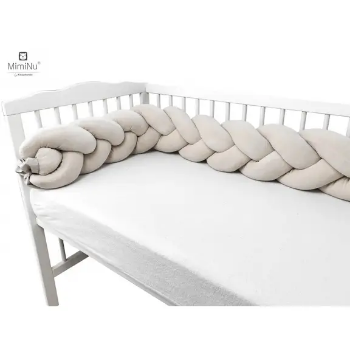 Slika Ogradica/pletenica Velvet 220 cm - svjetlije bež MimiNu 