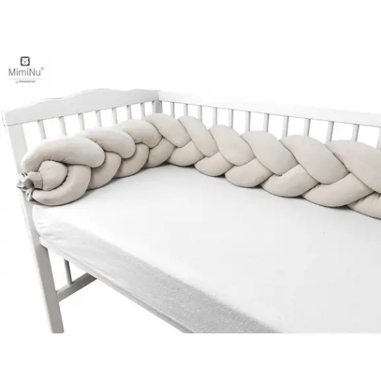 Slika Ogradica/pletenica Velvet 220 cm - svjetlije bež MimiNu 