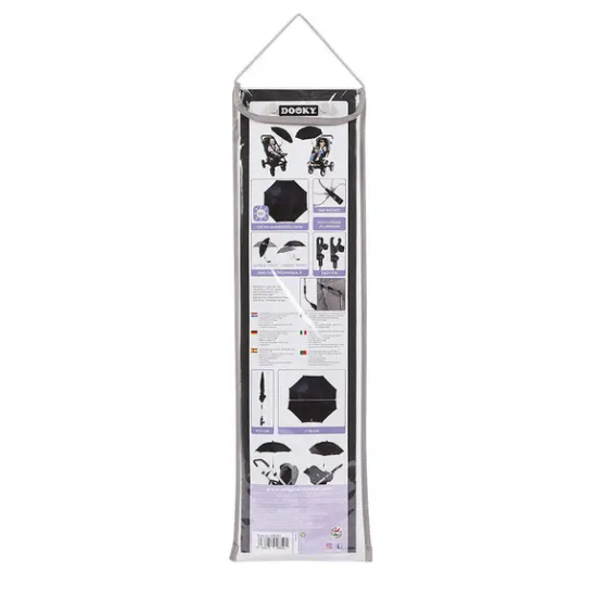 Slika Suncobran za kolica Black - Dooky