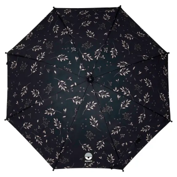 Slika Suncobran za kolica Romantic Leaves Black - Dooky