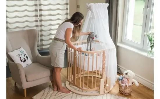 Slika Mehanizam za ljuljanje krevetića - Natural - Waldin