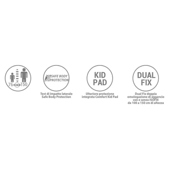 Slika Autosjedalica Street i-Size Silver - Foppapedretti