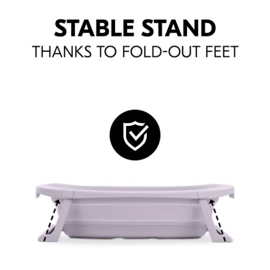 Slika Sklopiva kadica Wash N Fold M Lavander - Hauck