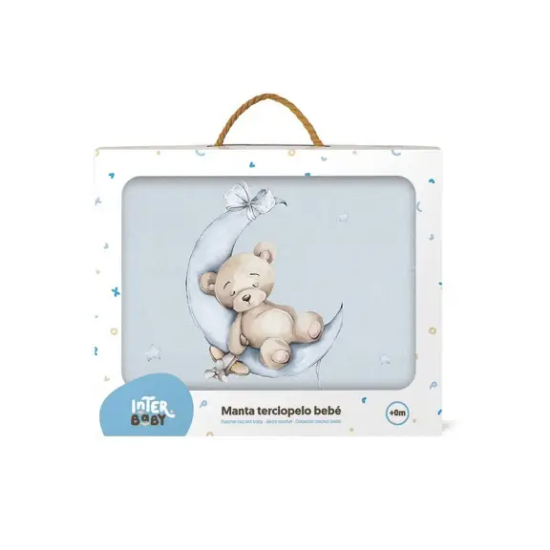 Slika Rachel dekica 110x140 Mjesec plava InterBaby 