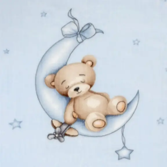 Slika Rachel dekica 110x140 Mjesec plava InterBaby 