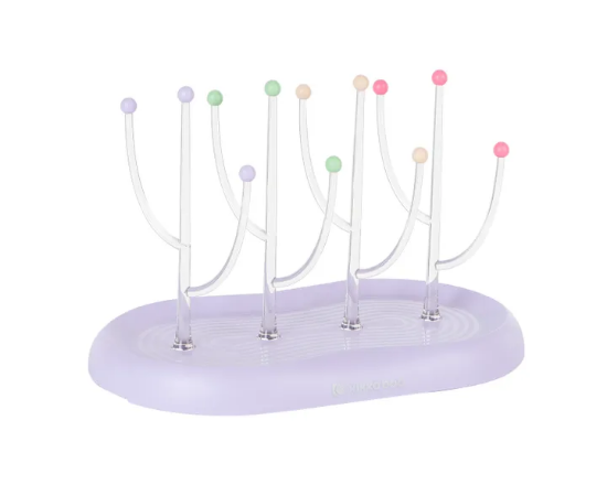 Slika Sušilo za bočice Marble lilac - Kikka Boo