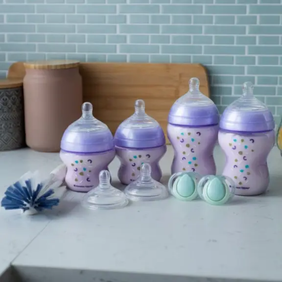 Slika Tommee Tippee Advanced Anti-Colic set bočica za hranjenje - Ljubičasti