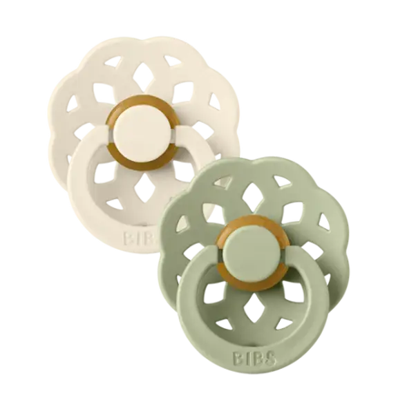 Slika BIBS Boheme dude (kaučuk) – Ivory/Sage-Od 0 do 6 mjeseci
