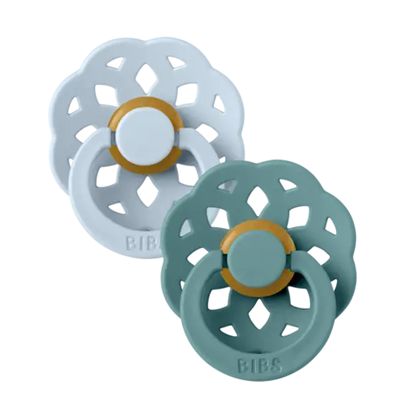 Slika BIBS Boheme dude (kaučuk) – Baby Blue/Island Sea-Od 6 do 18 mjeseci