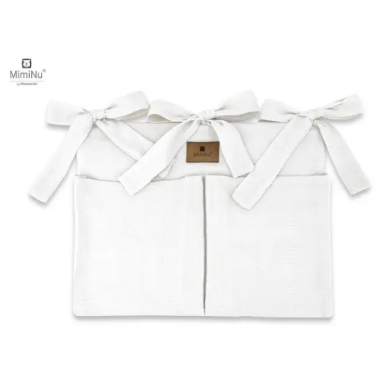 Slika Džep sa mašnom muslin bež - MimiNu