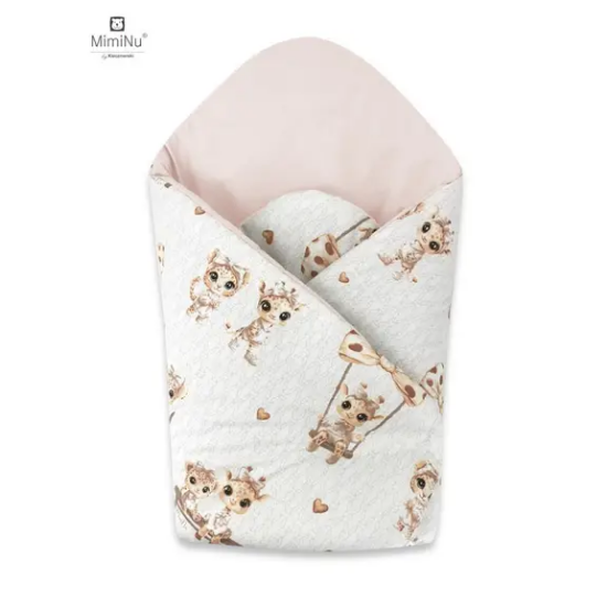 Slika Jastuk za nošenje novorođenčeta Žirafe bež - MimiNu