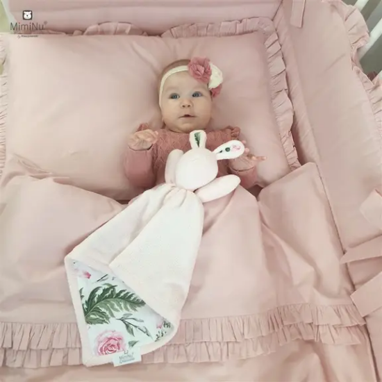 Slika Posteljina 5 elem. Royal Powder Pink - MimiNu