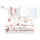 Posteljina set 5 elem. Vila Roza(za krevetić 120x60 cm) - MimiNu
