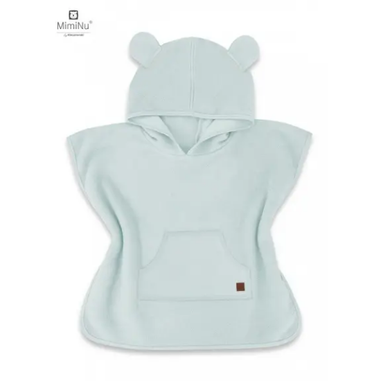 Slika Dječji pončo za plažu/bazen "S" (1 -4 god.) - mint - MimiNu