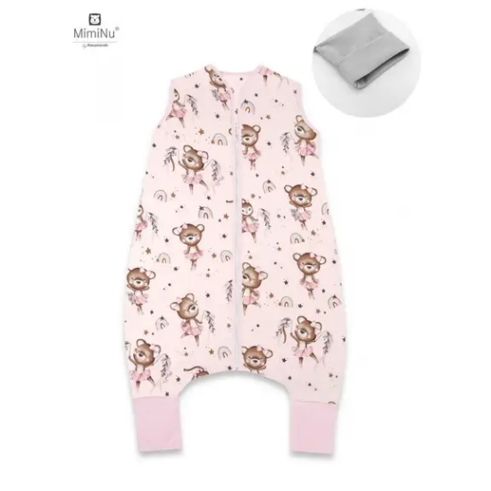 Slika Vreća za spavanje s nogavicama Mala Balerina "S" (1 do 2,5 god.) - MimiNu