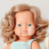 Slika Lutka dark blonde girl vitiligo15" Colour Miniland 