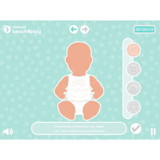 Slika Lutka Redhead Girl 38 cm Colourful Miniland 