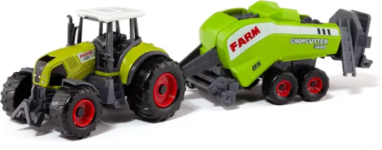 Slika Traktor s prikolicom - Green - Molto