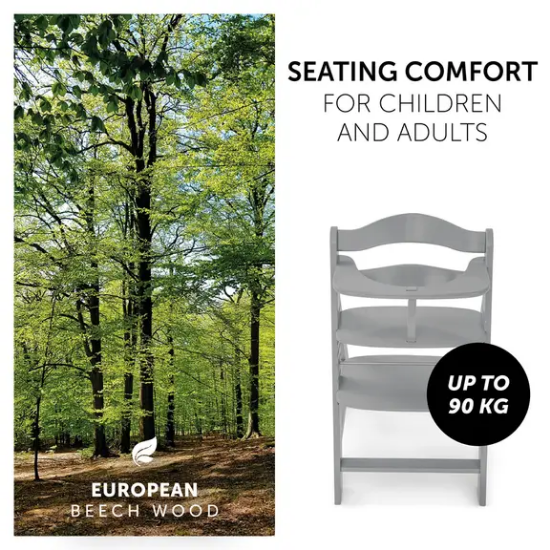 Slika Hranilica Alpha + siva - Hauck