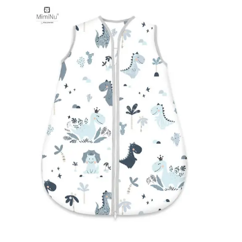 Slika Vreća za spavanje Dino plava 74 cm (3 – 12 mjeseci) - MimiNu