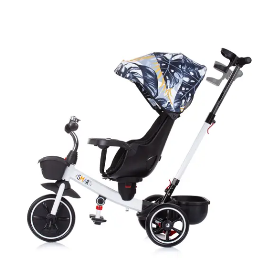 Slika Tricikl Smart Black / White Chipolino 