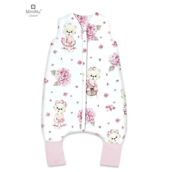 Slika Ljetna vreća za spavanje s nogavicama – S (1 – 2,5 godine) mala Balerina MimiNu 