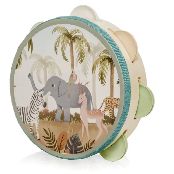 Slika Dječji drveni tamburin Zopa 