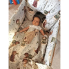 Slika Posteljina za bebe set 5 elem. Medo na oblaku (za krevetić 120x60 cm) - MimiNu