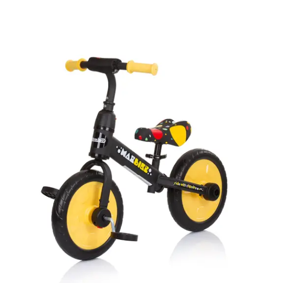 Slika Bicikl Max Bike 2u1 yellow Chipolino 