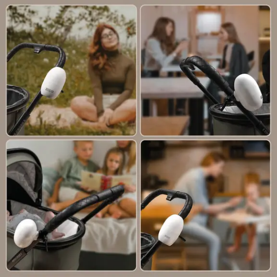 Slika Vibracijski uređaj za kolica Eggy - White Zopa 