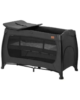 Slika Putni krevetić Play N Relax Center Melange Black - Hauck