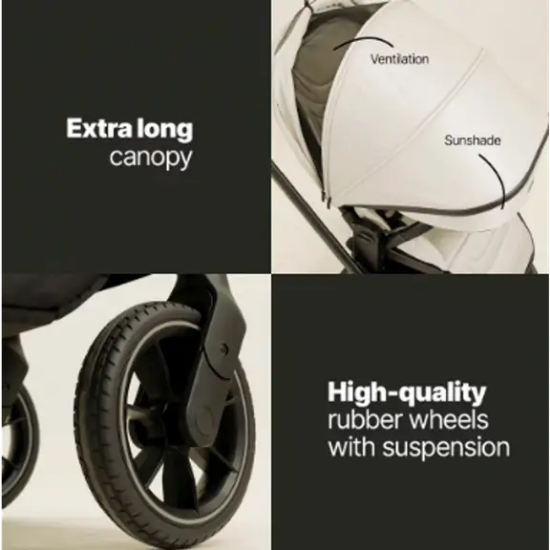 Slika Dječja kolica Move Cross 5 Toffee Brown 4u1 Zopa 